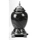 Black Marble Adult Cremation Urn for AShes Black Marble Adult Cremation Urn