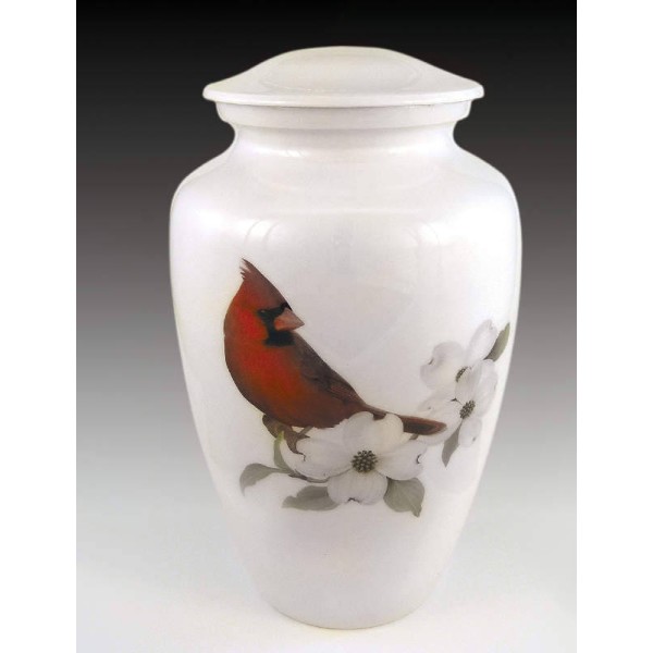 Cardinal Cremation Urn for Ashes