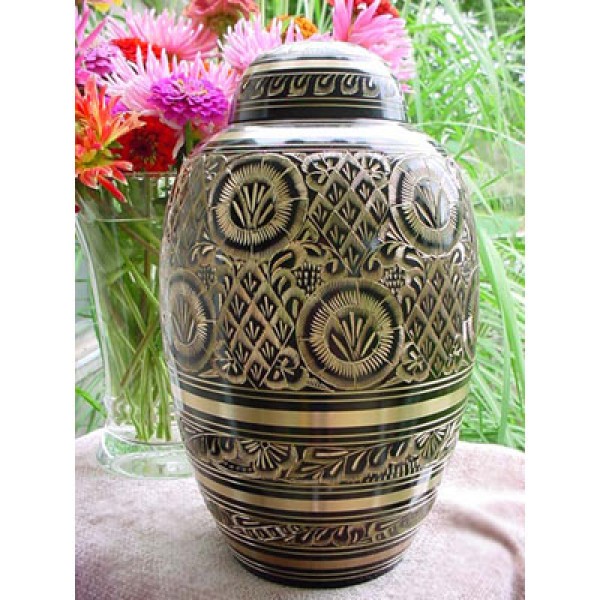 Black Beauty Adult Cremation Urn