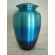 Beautiful Blue Ombre, Adult Size Vase for ashes