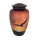 Eagle cremation urn for ashes