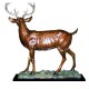 Bronze Deer Cremation Urn for Ashes