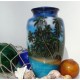 Metal Beach Adult Cremation Urn for Ashes Metal Beach Adult Cremation Urn