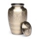 Silver and Gold Human Adult Cremation Urn 