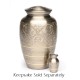 Silver and Gold Human Adult Cremation Urn , for mom or dad Silver and Gold Human Adult Cremation Urn