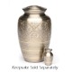 Silver and Gold Human Adult Cremation Urn 