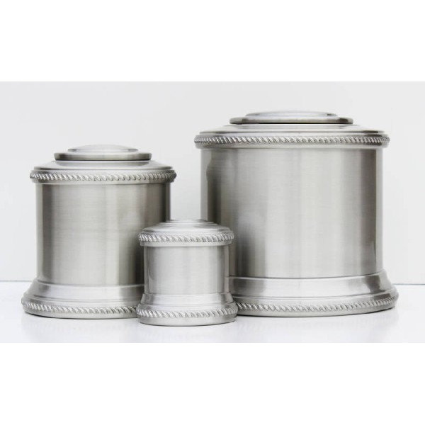 American Made Pewter Urn