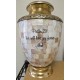 Gold Mother of Pearl Cremation Urn
