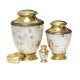 Gold Mother of Pearl Cremation Urn