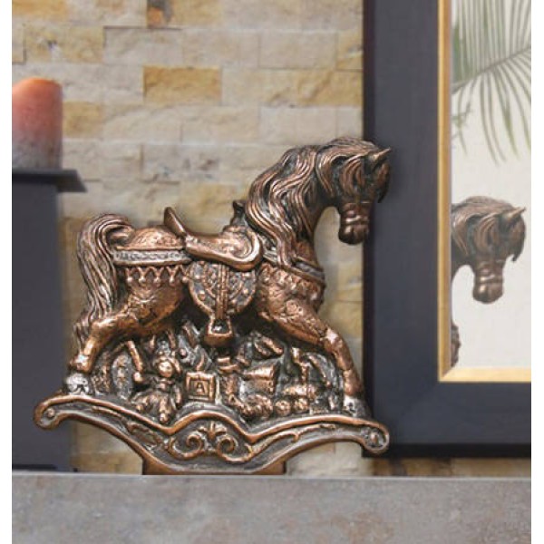 Child size Rocking Horse Bronze Cremation Urn