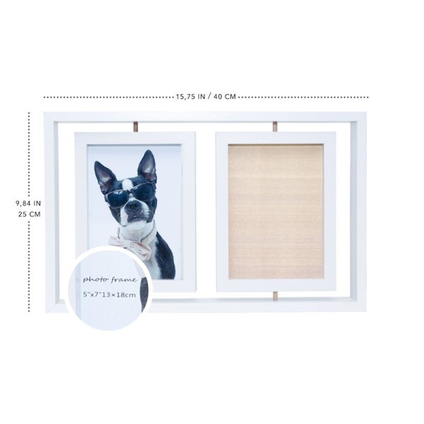 Photo Frame Paw Print Clay Memorial Kit Photo Frame Paw Print Clay Memorial Kit