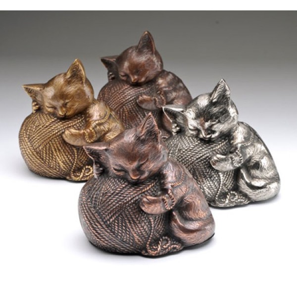 Playful Kitten Cat Urn