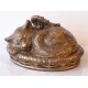 Bronze Angel Cat Urn