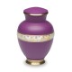 Lavender Mother of Pearl Adult Cremation Urn for Ashes