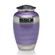 Elegant Purple Funeral Cremation Urn for Ashes Elegant Purple Cremation Urn for Ashes