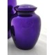 Medium Size Purple Urn for Ashes