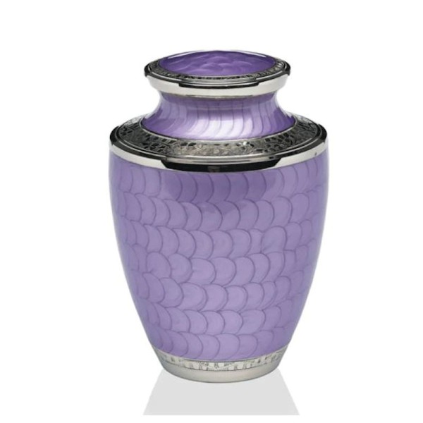 Purple Diamond Human Adult Cremation Urn