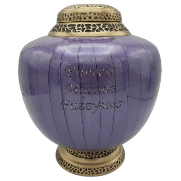 purple adult human urn for ashes purple adult human urn for ashes