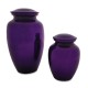 Classic Violet Cremation Urn for Adult Ashes