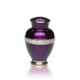 Purple Mother of Pearl Urn for Ashes