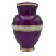 Purple Mother of Pearl Urn for Ashes