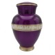 Purple Mother of Pearl Human Adult Cremation Urn for Ashes Purple Mother of Pearl Urn for Ashes