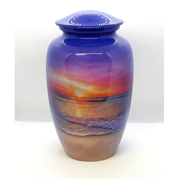 Purple Sunset Siesta Key Beach Cremation Urn Purple Sunset Siesta Key Beach Cremation Urn for Ashes