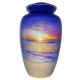 Purple Sunset Siesta Key Beach Cremation Urn for Ashes