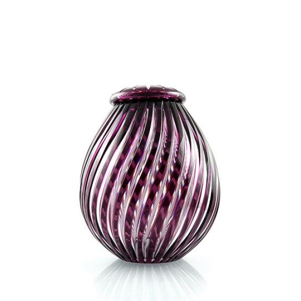Purple Crystal Cremation Urn for Adult