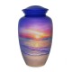 Purple Sunset Siesta Key Beach Cremation Urn for Ashes