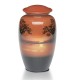 Orange Sunset Cremation Urn for Ashes