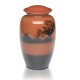 Orange Sunset Cremation Urn for Ashes