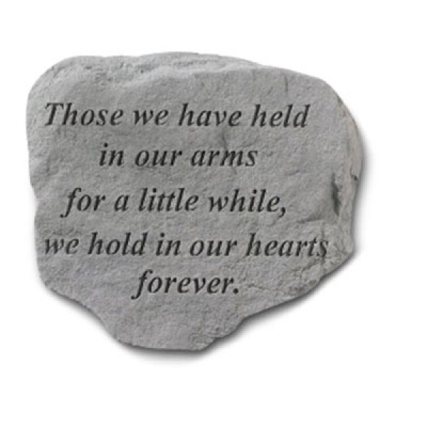 in our hearts forever memorial stone