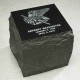black Granite Outdoor Memorial Urn, USA black Granite Outdoor Memorial Urn