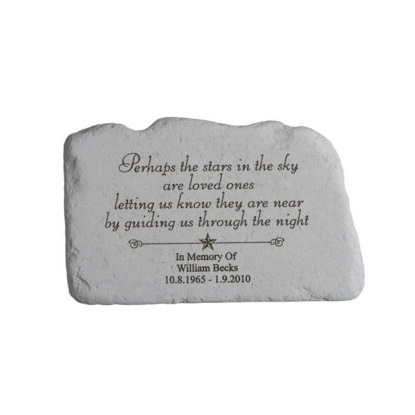 Engraved Memory Stone