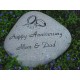 Personalized River Rock Memorial Garden Stone Personalized River Rock Memorial Garden Stone