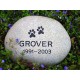 River Rock Pet Memorial Stone River Rock Pet Memorial Stone