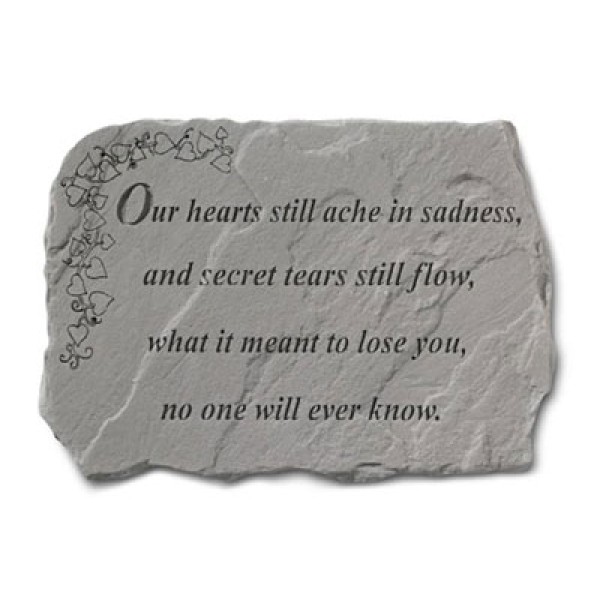 secret tears memorial garden stone secret tears memorial garden stone