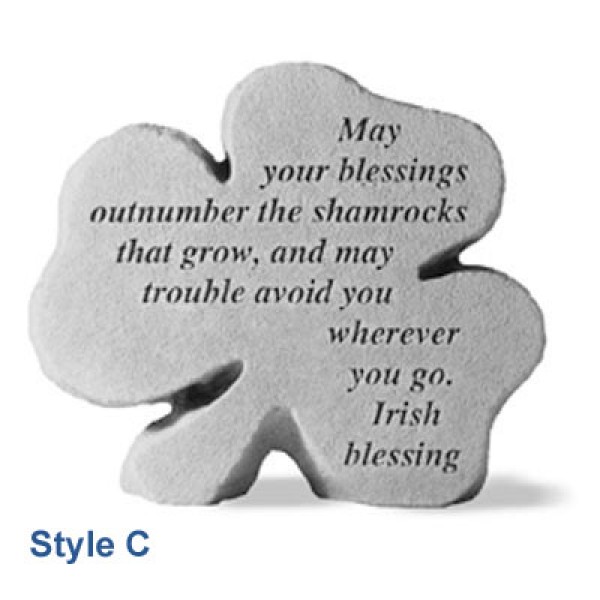 Shamrock Memorial Stepping Stones Shamrock Memorial Stepping Stones