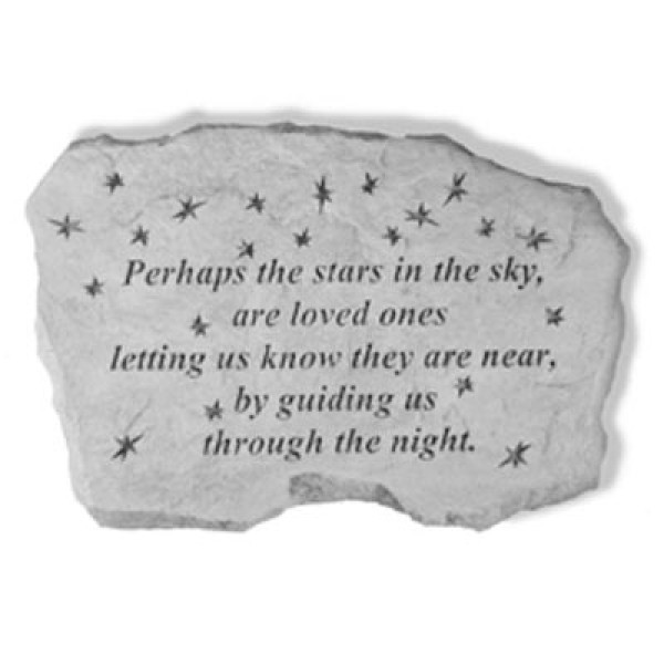 Stars in the Sky Memorial Garden Stone