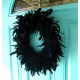 Black Mourning Wreath Black Mourning Wreath