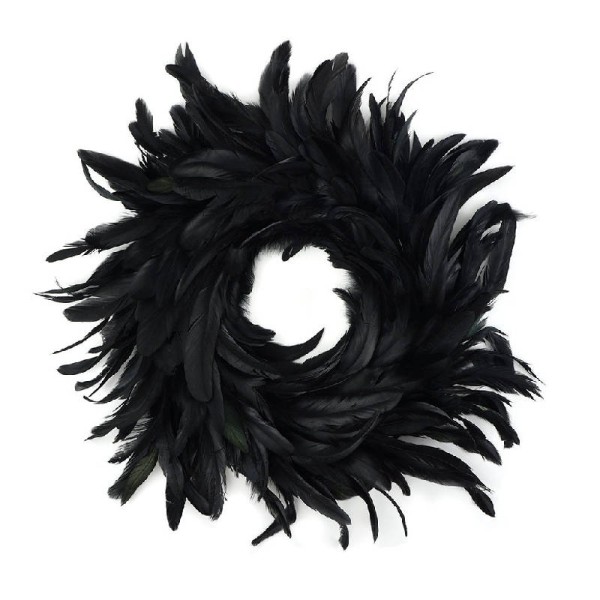 Black Mourning Wreath Black Mourning Wreath