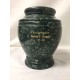 Green Marble Cremation Urn and Funeral Vase Green Marble Cremation Urn and Funeral Vase
