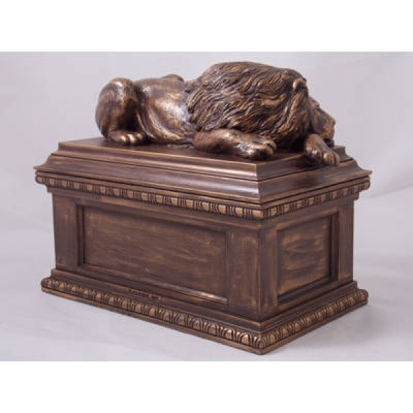 Lion Sleeps Tonight Adult Cremation Urn Lion Sleeps Tonight Adult Cremation Urn