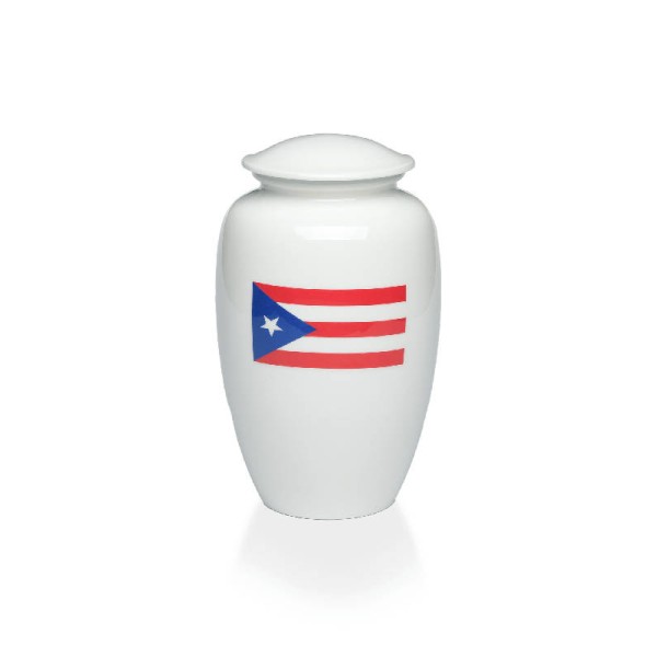 Puerto Rico Adult Cremation Urn for Ashes Puerto Rico Adult Cremation Urn for Ashes