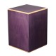 Purple Wooden Cremation Urn Box