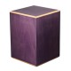 Purple Wooden Cremation Urn Box for Ashes Purple Wooden Cremation Urn Box