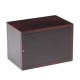 Pink Ribbon Wooden Urn Box for Ashes