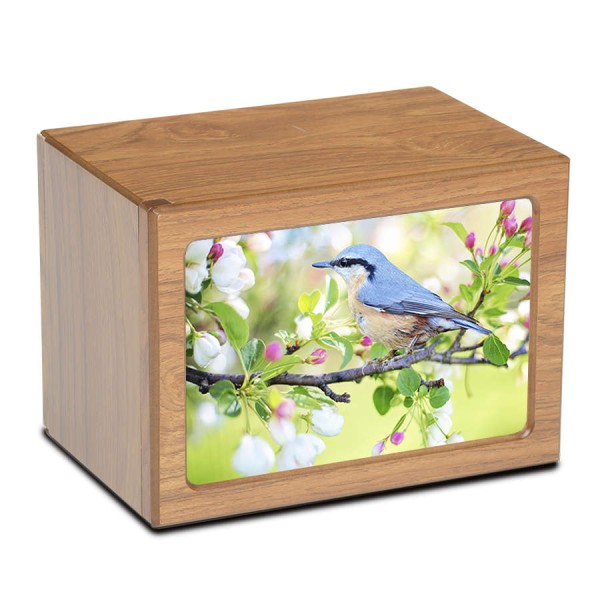 Bluebird Cremation Urn Box for ashes Bluebird Cremation Urn Box