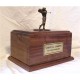 Walnut Golf Cremation Urn